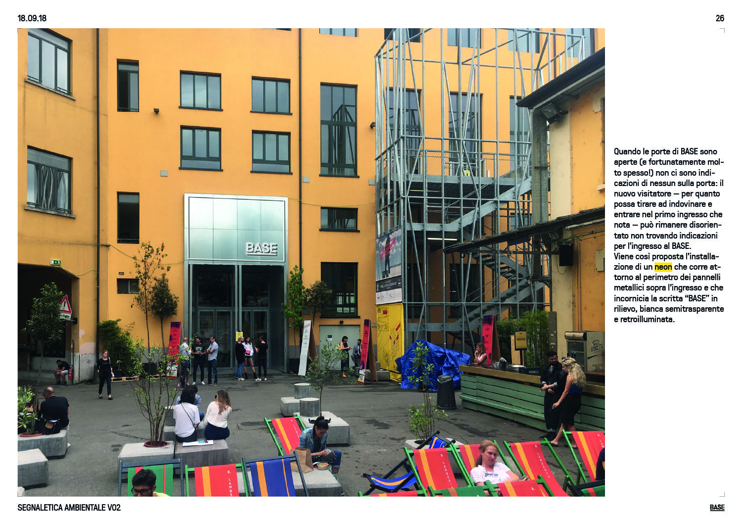 BASE Milano environmental design