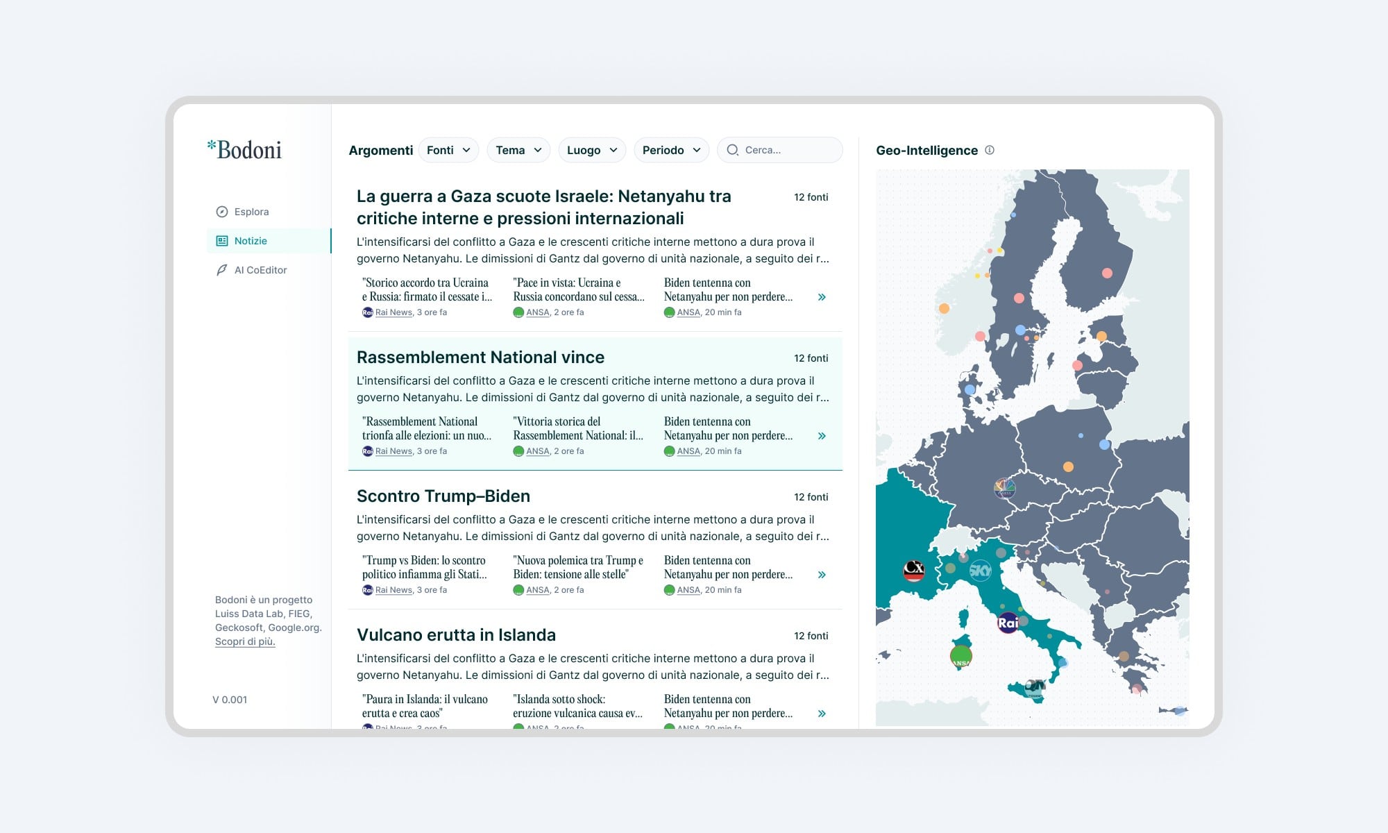 Bodoni: AI tools for the news ecosystem